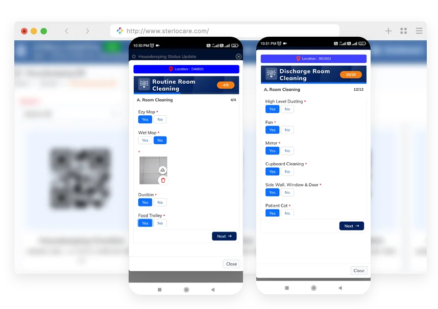 Digital Room Inspections